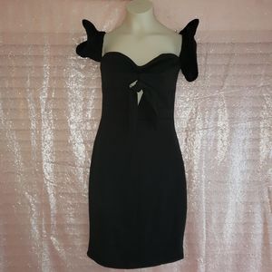 Sexy Off The Shoulder Black Dress💃